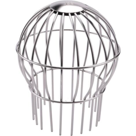 Drain Extérieur Toit Anti-Blocage Capuchon Rond Filtre Grille de Protection Gouttière Évacuation Eau Plancher