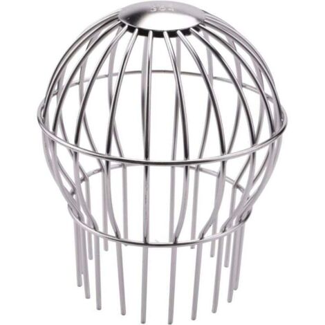 Drain Extérieur Toit Anti-Blocage Capuchon Rond Filtre Grille de Protection Gouttière Évacuation Eau Plancher
