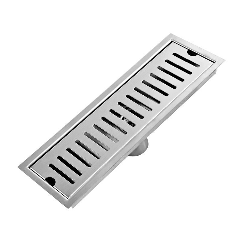 Drain Linéaire De Douche Rectangulaire Tranchée De Douche Trou De Drainage De Sol Grille De À Motif Remplacement De Drain De Sol De Salle De Bains