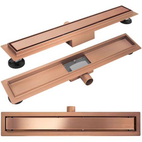 DRAIN LINÉAIRE REA NEOX 50 BRUSH COPPER