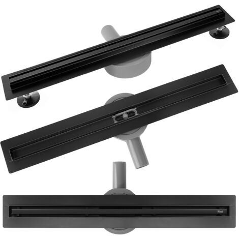 DRAIN LINÉAIRE REA NEOX SLIM PRO BLACK 80