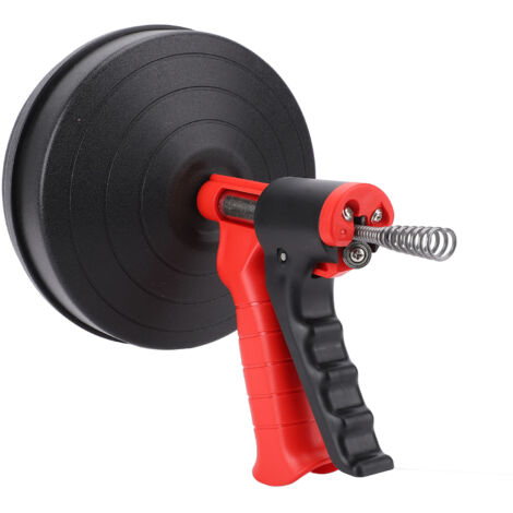 Drain serpent manuel ou perceuse alimenté 65 ressort en acier au manganèse haute dureté dissolvant de bouchons Flexible pour toilettes cuisine 10 m