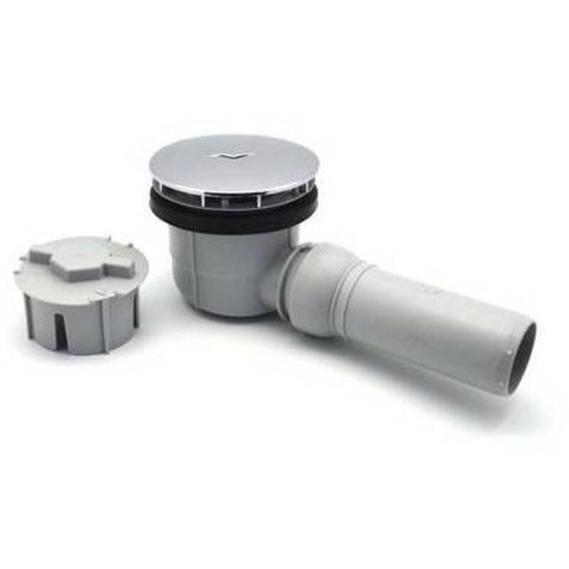 Drain siphon pour receveurs de douche sortie horizontale