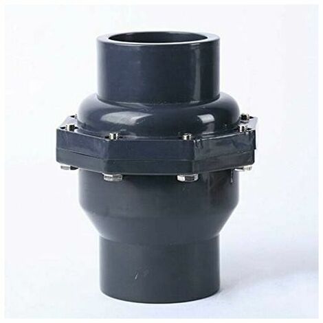 Drain valve non-return valve water check valve pvc inner diameter 40mm，DN32 (Inner Diameter 40mm)
