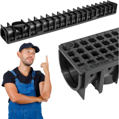 Drainage linéaire pour U70 B125 Fonte