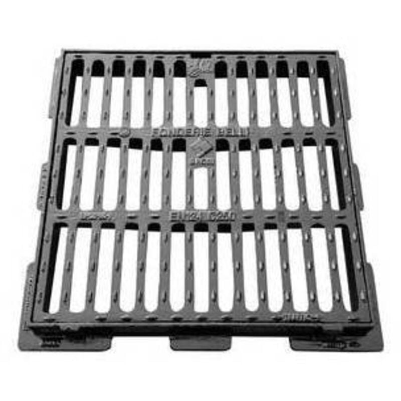 Senza - Drainage plat en fonte c250