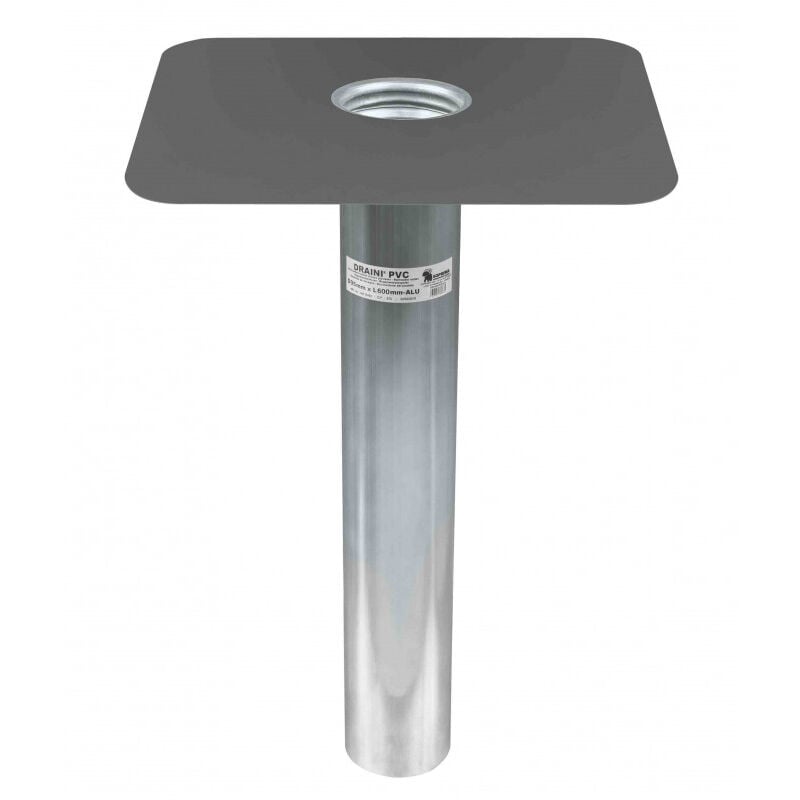 Draini® droite flag pvc ø 95 mm Long 600mm alu - Évacuation des Eaux Pluviales