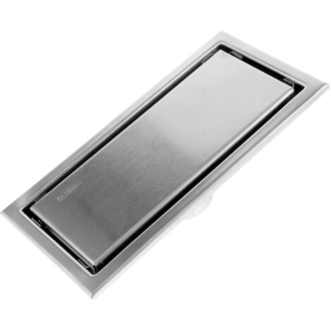Drains De Sol Inoxydable Long Rectangle Avec Système Anti - odeur