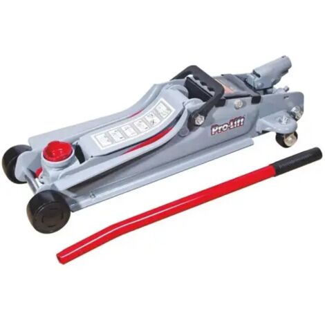 Drakkar Equipement – Cric rouleur 2T – Capacité 2 tonnes – Longueur 560 mm – Hauteur maxi 373 mm – Montée rapide et descente contrôlée