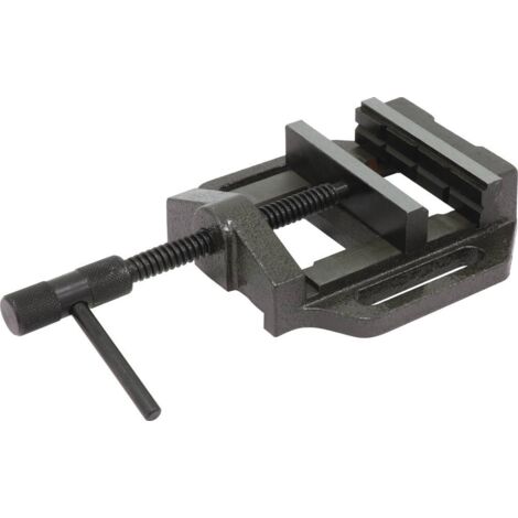 Drakkar Equipement – Etau 150mm pour perceuse à colonne – Largeur des mâchoires 150mm – Ouverture max 130mm – Métal robuste pour fixation précise