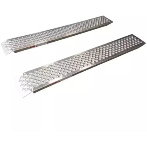DRAKKAR EQUIPEMENT - Rampes aluminium 400Kg 1500mm - lot de 2 pcs - 15195 - Ce produit de marque DRAKKAR-EQUIPEMENT est neuf.