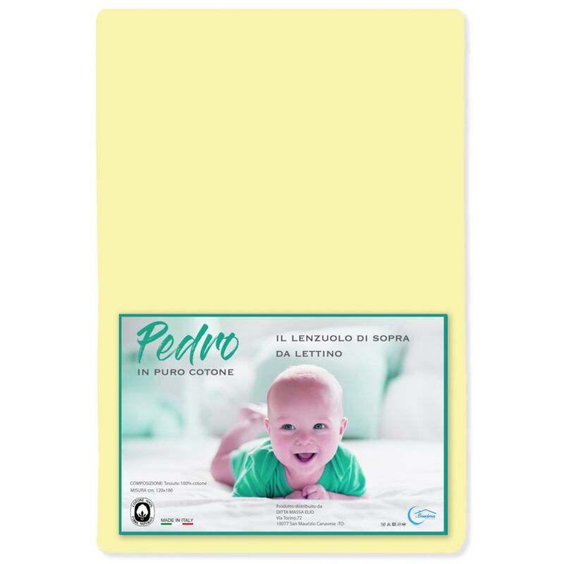 DRAP au-dessus de PEDRO pour LIT BÉBÉ TOUTES LES COULEURS Jaune