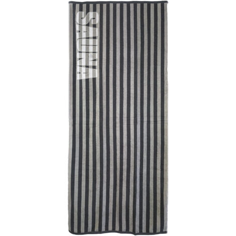 Drap de bain collection SAUNA EFFICIENCE Texte majuscule