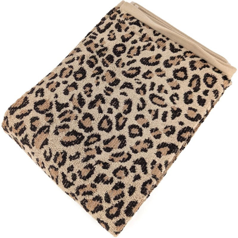 Drap de bain collection LEOPARD 100x150 cm
