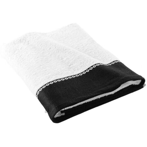 Drap de bain en éponge jacquard SARASO