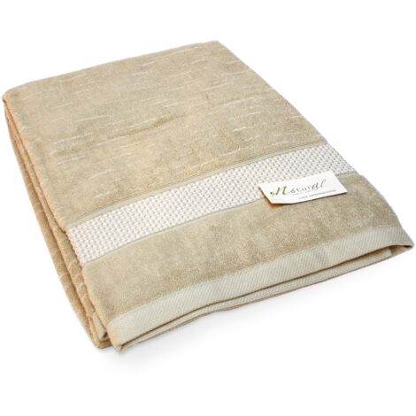 Drap de bain FICUS pur coton issu de l'agriculture biologique 90x200 cm