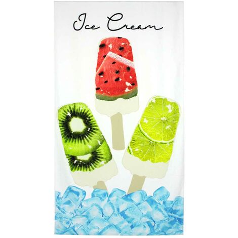 Drap de bain ice cream 100 x 180 cm