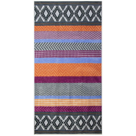 Drap de bain Mosaïques 100 x 180 cm