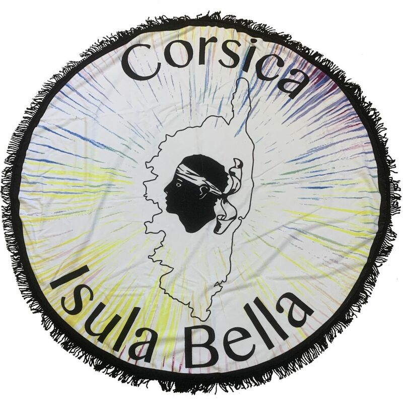 Drap de bain rond Corse 170 cm