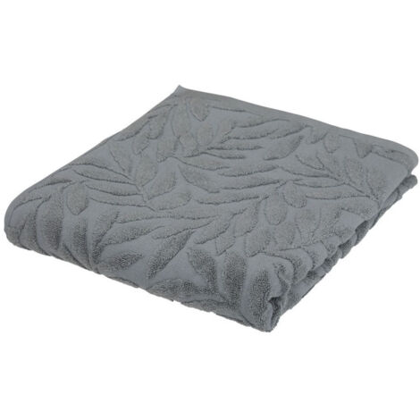 Drap de Bain "Tencel" 100x150cm Gris Foncé