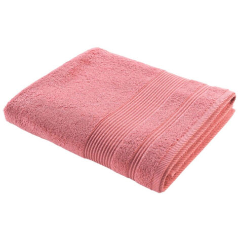 Drap de Bain "Tendresse" 90x150cm Bois de Rose