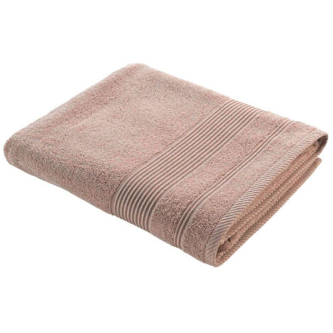 Drap de Bain "Tendresse" 90x150cm Taupe