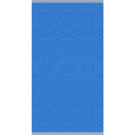 Drap de bain turquoise 90 x 160 cm
