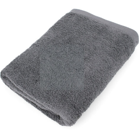 DOUXE Hotel Towel - 50x100 cm - Zero Twist (2 pcs) - Anthracite