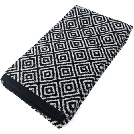 Drap de douche SYMETRIE coton Losanges