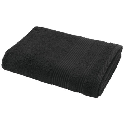 Drap de Douche "Tendresse" 70x130cm Noir