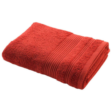 Drap de Douche "Tendresse" 70x130cm Terracotta