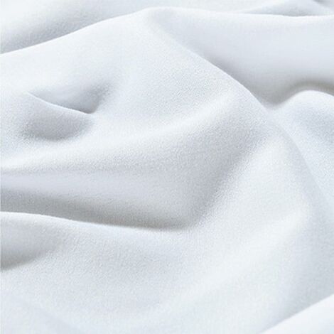 Drap de lit de massage, drap de table de massage avec trou, en polyester doux, réutilisable (200cm75cm,blanc)
