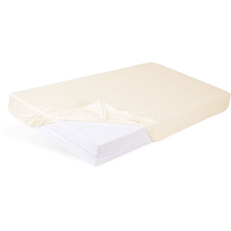 Drap flanelle avec caoutchouc 70x140x10