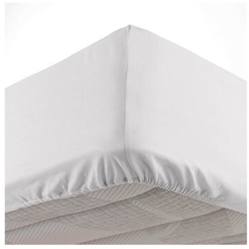 Drap Housse Microfibre Oscar - 190x90cm - Blanc