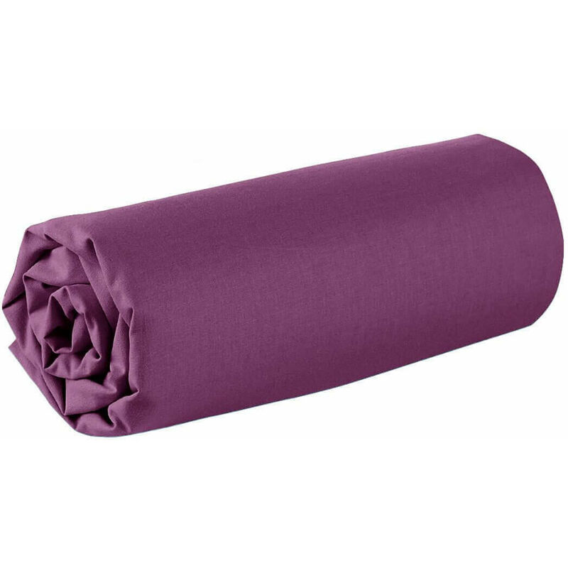Doulito - Drap housse - 140 x 190 cm - 100% coton - 57 fils - France