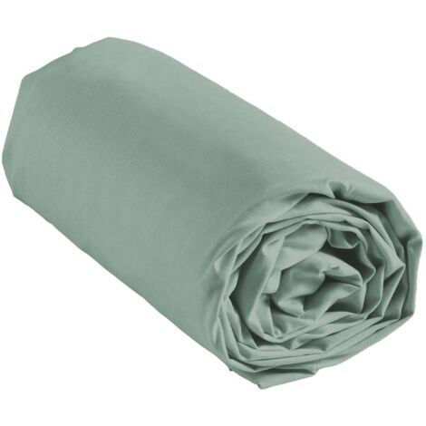 Drap housse 2 places 100% coton uni GRANA