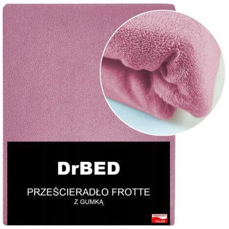 Drap-housse 90x200 Terry RESPIRANT Chair ROSE Polish