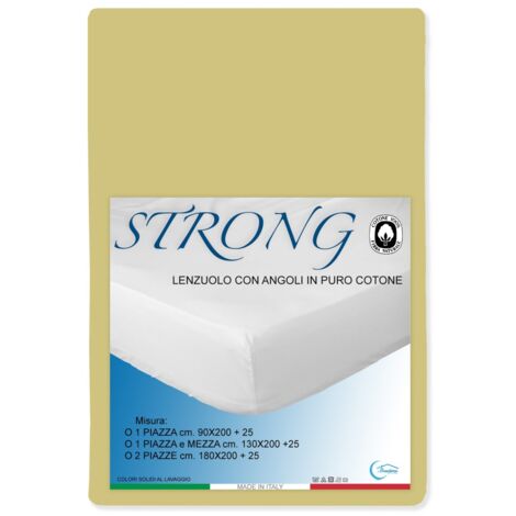 DRAP HOUSSE AVEC COINS JOLI JAUNE Un carré et demi