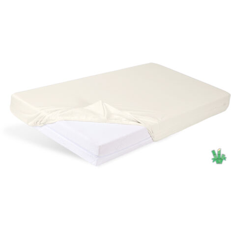 Drap housse BAMBOU 60x120x10