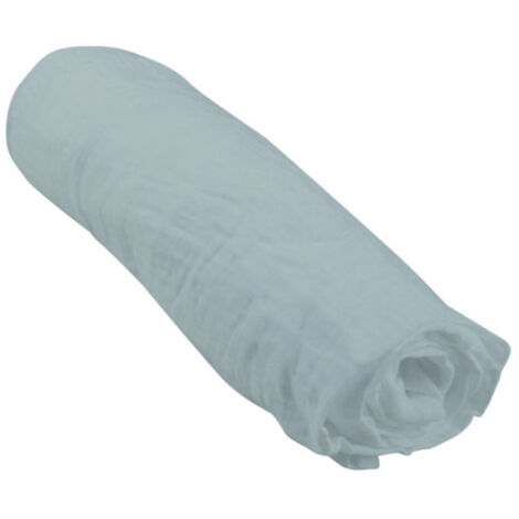 Drap Housse Bébé "Extensible" 70x140cm Vert Céladon