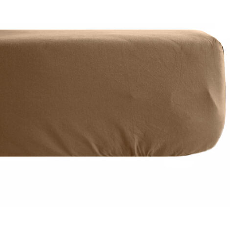 Drap housse coton lavé PALACE 160x200 cm