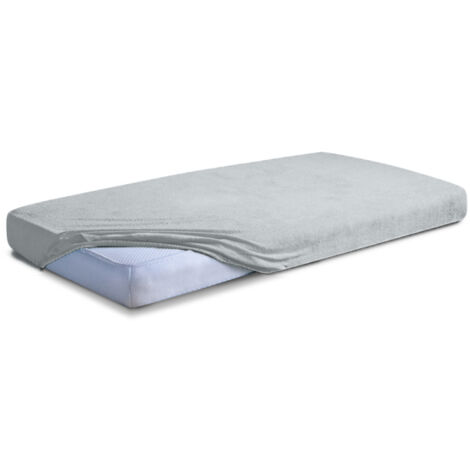 Drap housse éponge 60x120 cm – Caoutchouc intégré pour maintien optimal – Grammage 180 g/m² – Certifié OEKO-TEX