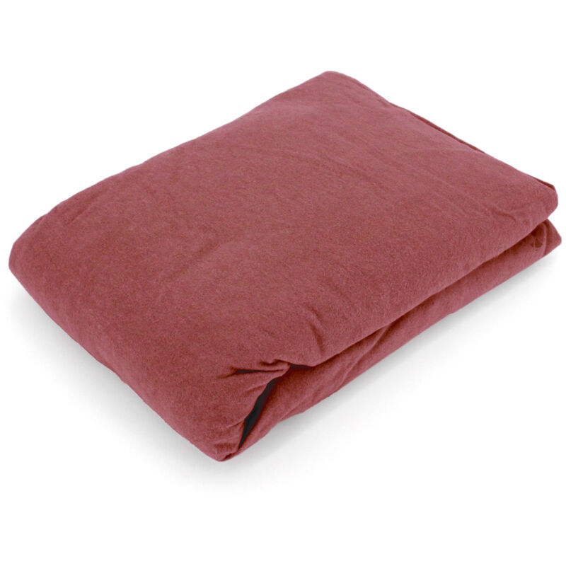 Linnea - Drap housse flanelle unie wales 160x200 cm