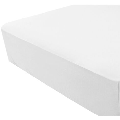 Drap housse imperméable 2 en 1 Blanc 70x140 cm