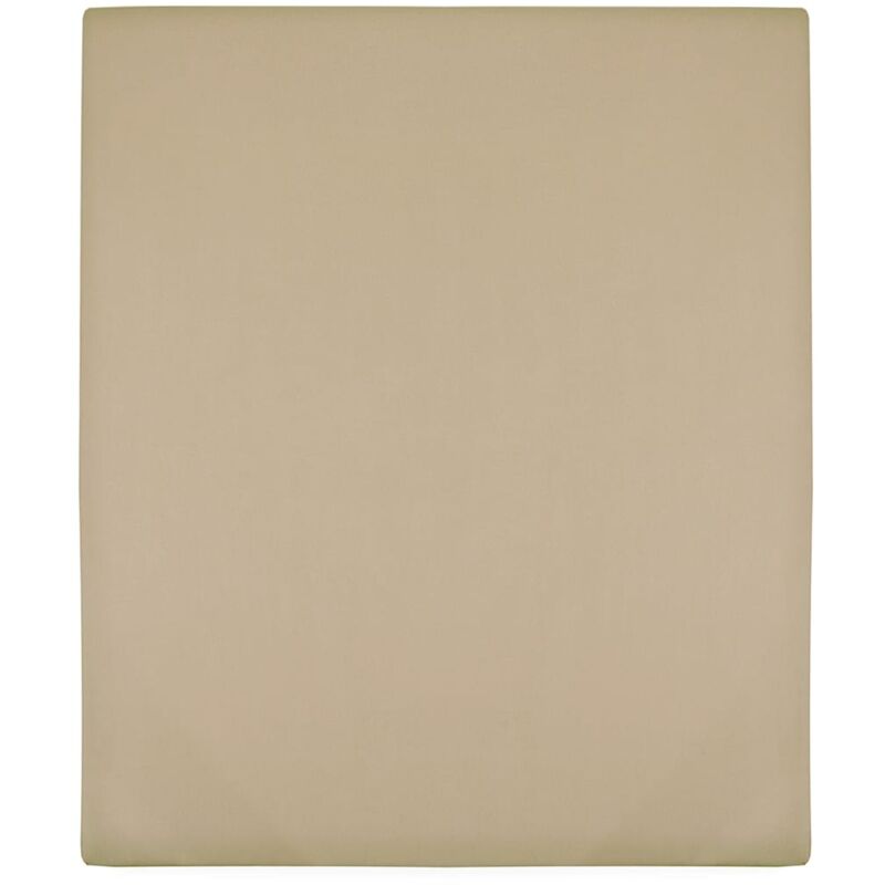 Vidaxl - Draps-housses Jersey 2 pcs Taupe 90x200 cm Coton