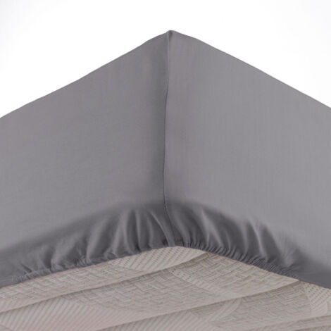 Drap Housse "Lina" 90x190cm Gris