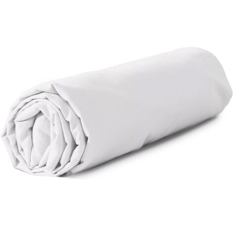 Drap housse LINO coton lavé 160x200 cm