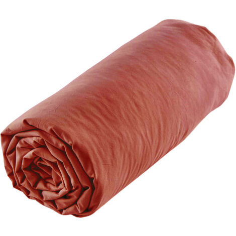 Drap housse MILA micro lavée polyester 140x190 cm