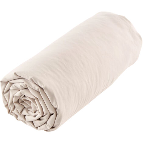Drap housse MILA micro lavée polyester 140x190 cm