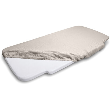 Drap housse MOUSSELINE 58x110x8